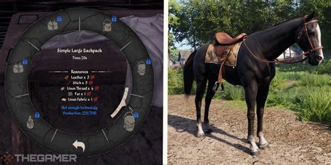 medieval dynasty saddlebag